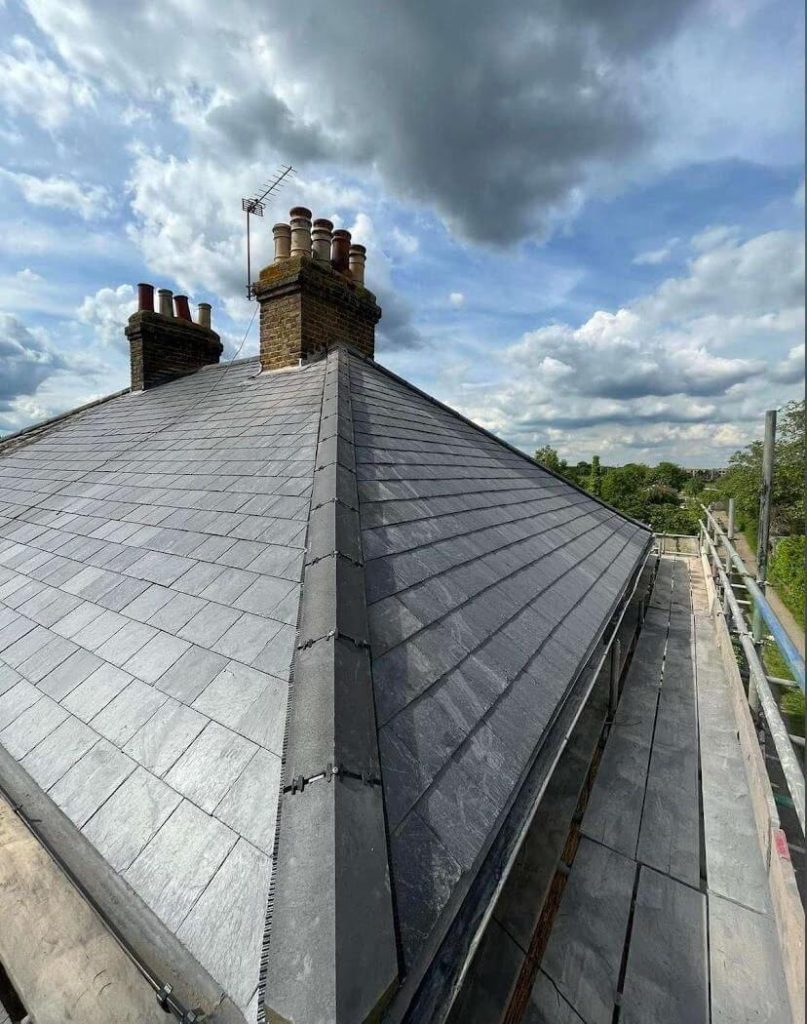 new roof installed