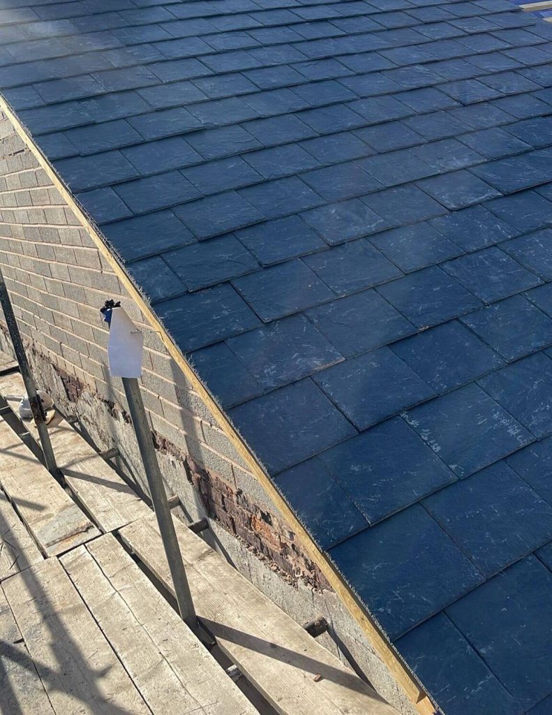 slate roof installation